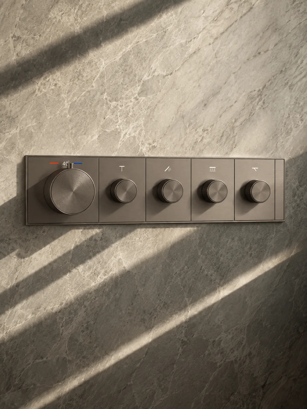 Pitze 2 4 Outlet Thermostatic Diverter